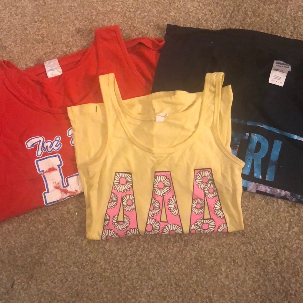 Tri-delta tank top bundle